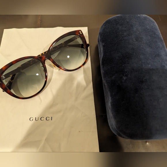 Gucci 58mm Cat Eye Sunglasses - Picture 2 of 4